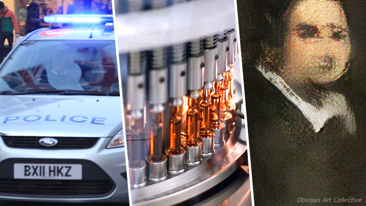 Artificial Intelligence and Machine Learning Industry News: London Metropolitan Police, MIT Drug Research, and AI Art at Auction