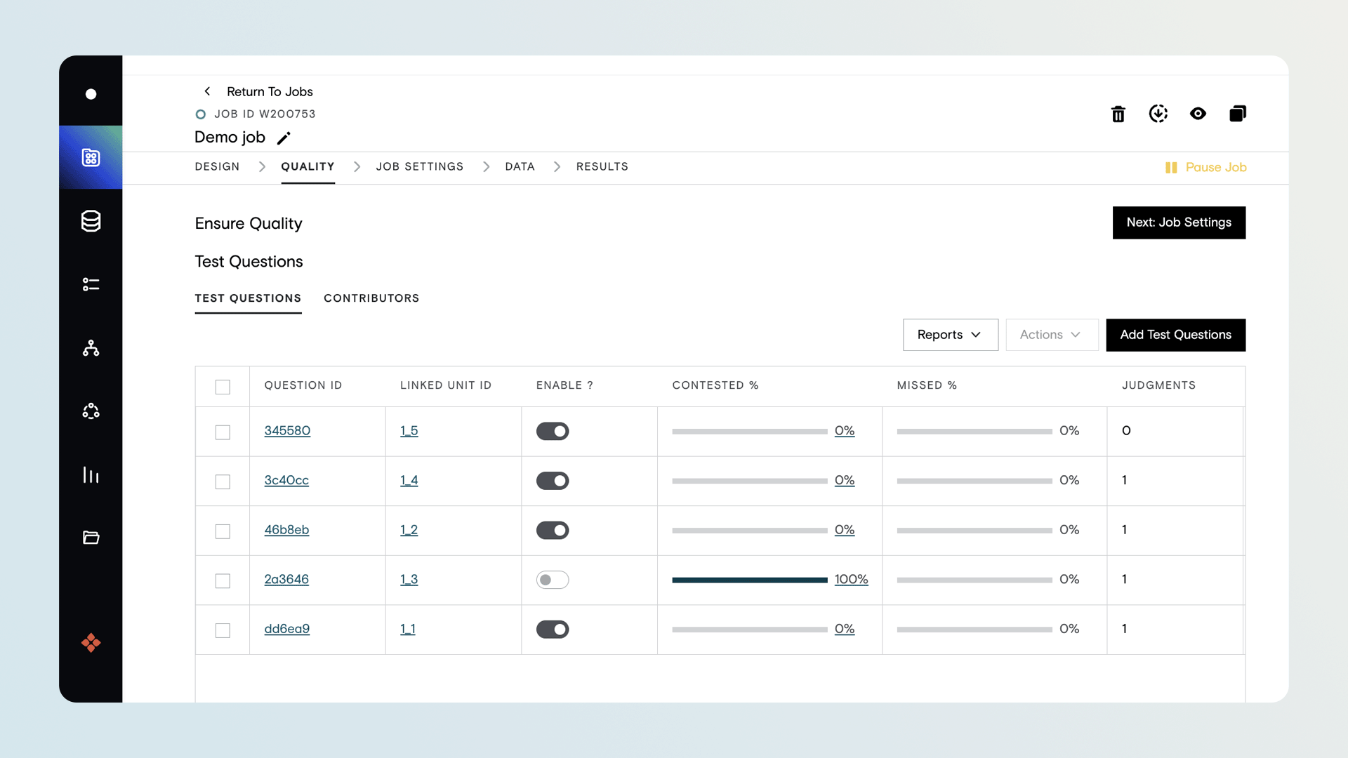 Quality Flow Test Questions: Improve AI Model Training and Evaluation